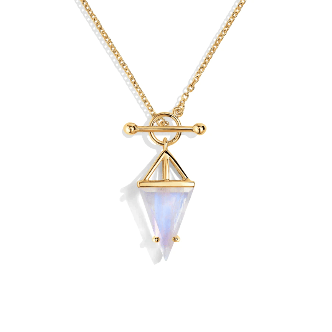 Elegant Moon Necklace ā Moonela Edition